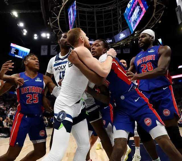 活塞中锋遭25场无薪禁赛 NBA罕见重罚 盘点他近年7次冲突！