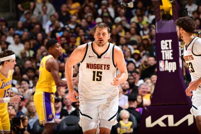 尽力了，约基奇轰下24分16板14助大号三双，连续四场比赛三双